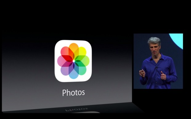 iOS 7 mit neuer Fotos-App (Bild: Apple/Screenshot: Golem.de)